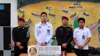 Antisipasi Barang Terlarang, Rutan Rantau Lakukan Penggeledahan Kamar Hunian