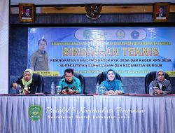 Masrupah Buka Bimtek Kader PKK Tapin, Dorong Kader Jadi Agen Perubahan di Desa