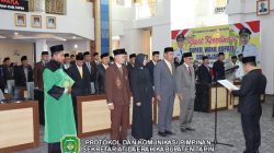 Pengurus Baru Baznas Tapin Dilantik, Bupati Dorong Sinergi dengan Pemerintah Daerah