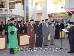 Pengurus Baru Baznas Tapin Dilantik, Bupati Dorong Sinergi dengan Pemerintah Daerah
