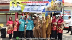 Pemkab Tapin Kembali Gelar Pasar Murah, 300 Paket Sembako Diserbu Warga Bungur