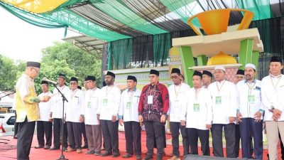 Meriahkan MTQ ke-36, Ribuan Warga Padati Pawai Ta’aruf di Tapin