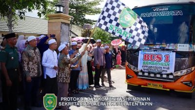 Penuh Haru, Bupati Tapin Beri Pesan Khusus untuk Jamaah Haji