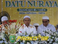 Ribuan Warga Padati Haul Datu Nuraya, Bupati Tapin: Momen Merajut Silaturahmi dan Meneladani Ulama