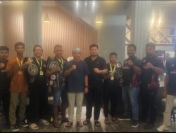 Tim MMA Tapin Raih Juara Umum di Eksebisi IBCA MMA Kalsel