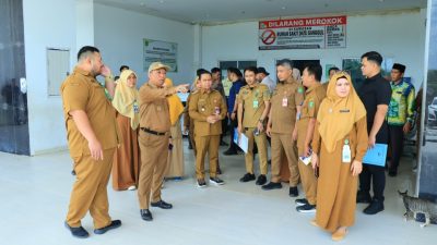 Bupati dan Wabup Tapin Tinjau RSUD Datu Sanggul, Pastikan Pelayanan Kesehatan Optimal