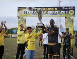 GMS Juara Piala Bupati Cup 2025 Usai Tundukkan B16 FC Lewat Adu Penalti