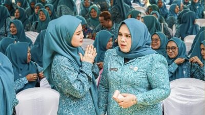 Ketua TP PKK Tapin Buka Bimtek Peningkatan Kapasitas Kader di Tapin Selatan