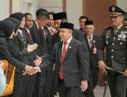 Bupati Tapin Kukuhkan Paskibraka, Ingatkan Amanah Besar di Balik Sang Merah Putih