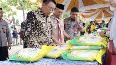 Pelaksanaan Gerakan Pangan Murah yang digelar serentak di 7.285 kecamatan seluruh Indonesia.