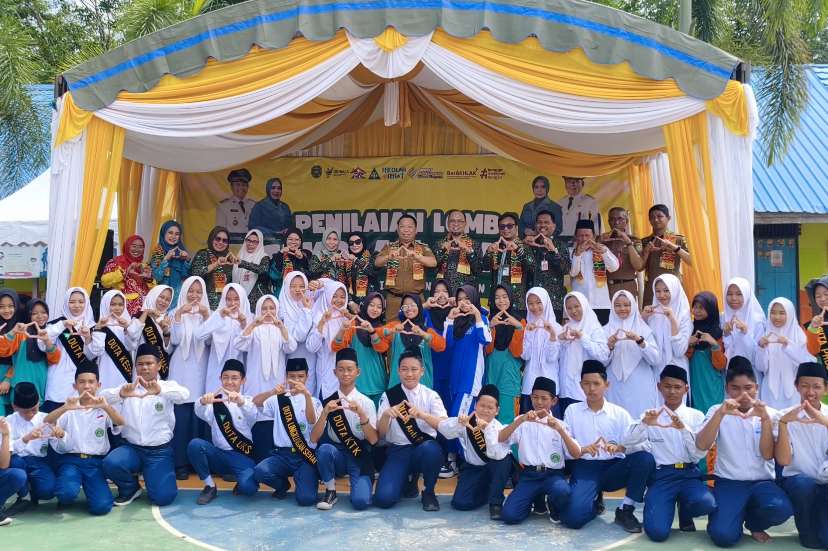 Juanda Dorong Pendidikan Tapin Lebih Maju, MTsN 5 Tapin Jadi Role Model Sekolah Sehat 1 IMG 20250909 124718