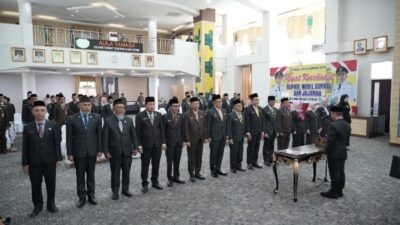 Bupati Tapin Lantik Pejabat Tinggi Pratama, Tekankan Integritas dan Profesionalisme ASN