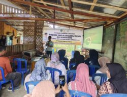 Warga Desa Ayunan Papan di Ajarkan Pengelolaan Sampah 