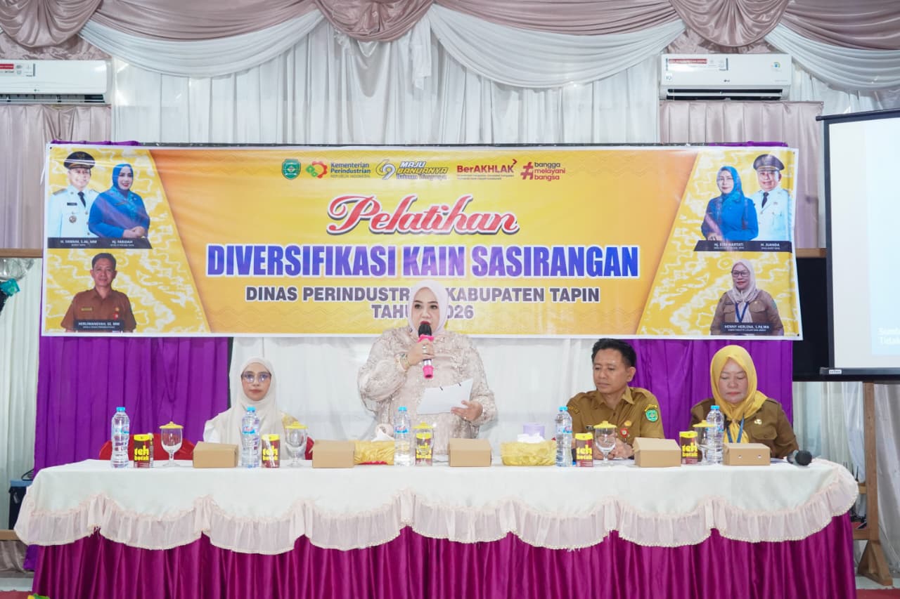 Tak Lagi Sekadar Kain, Sasirangan Tapin Disulap Jadi Tas Bernilai Jual Tinggi 1 IMG 20260615 WA0037